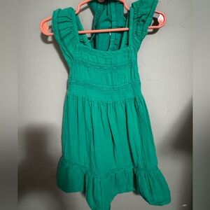 GAP Vibrant Green Kids Casual Dress